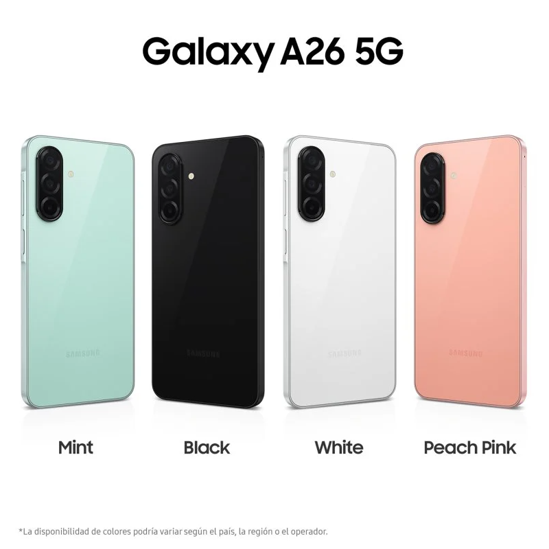Samsung Galaxy A26 5G 8GB/256GB Smartphone 6.7" Blanco