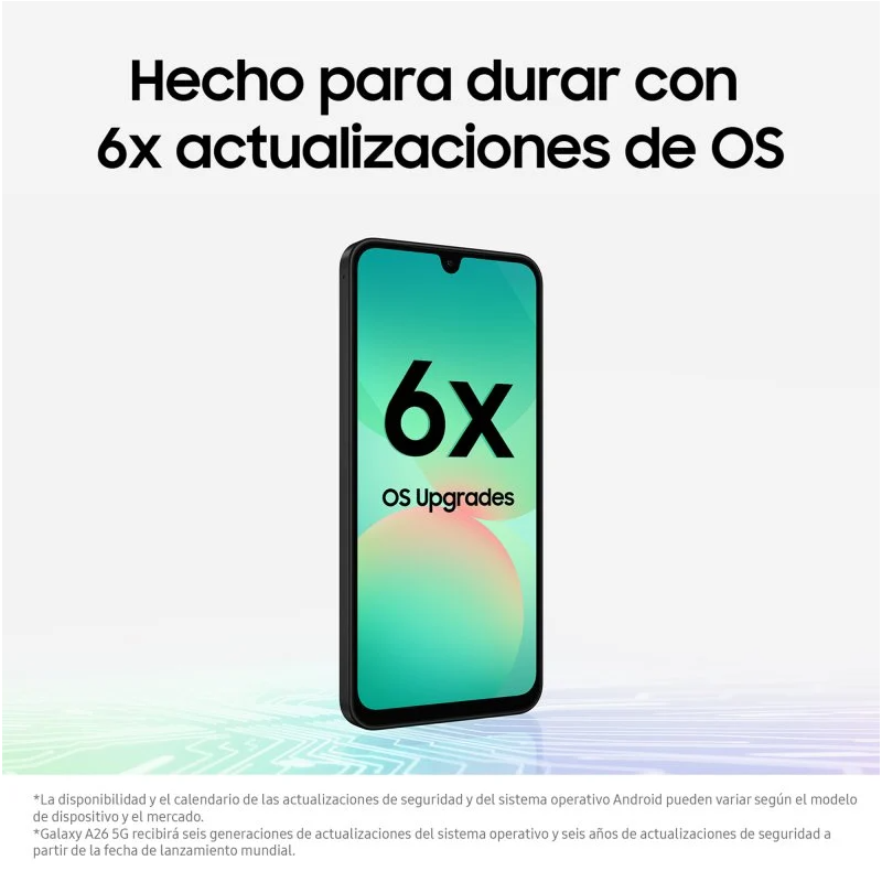 Samsung Galaxy A26 5G 8GB/256GB Smartphone 6.7" Menta