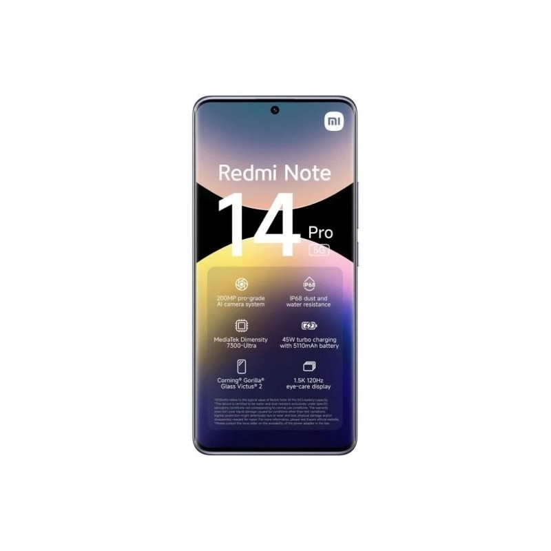 Xiaomi Redmi Note 14 Pro 5G 8/256GB Violeta Lavanda Libre